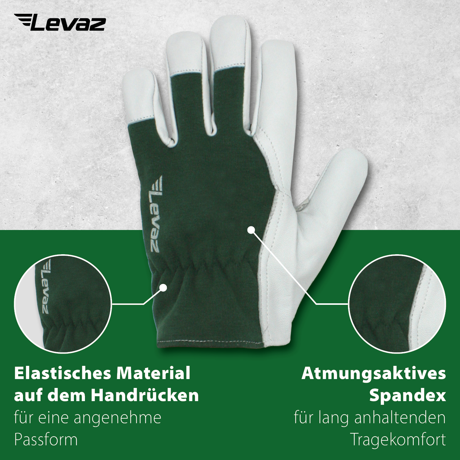 Elastischer Arbeitshandschuh