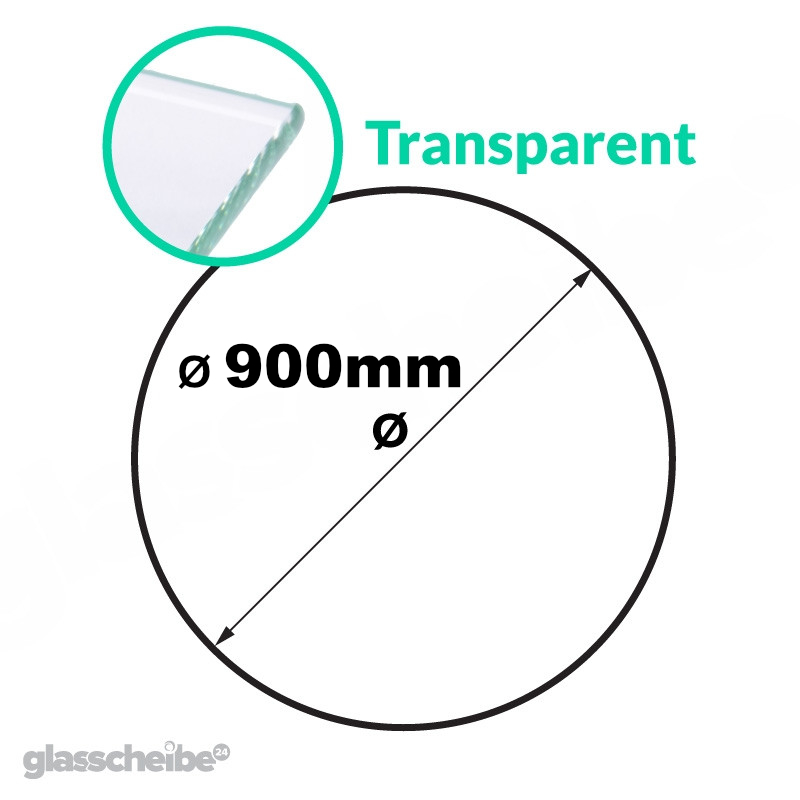 Tischglas Kreis