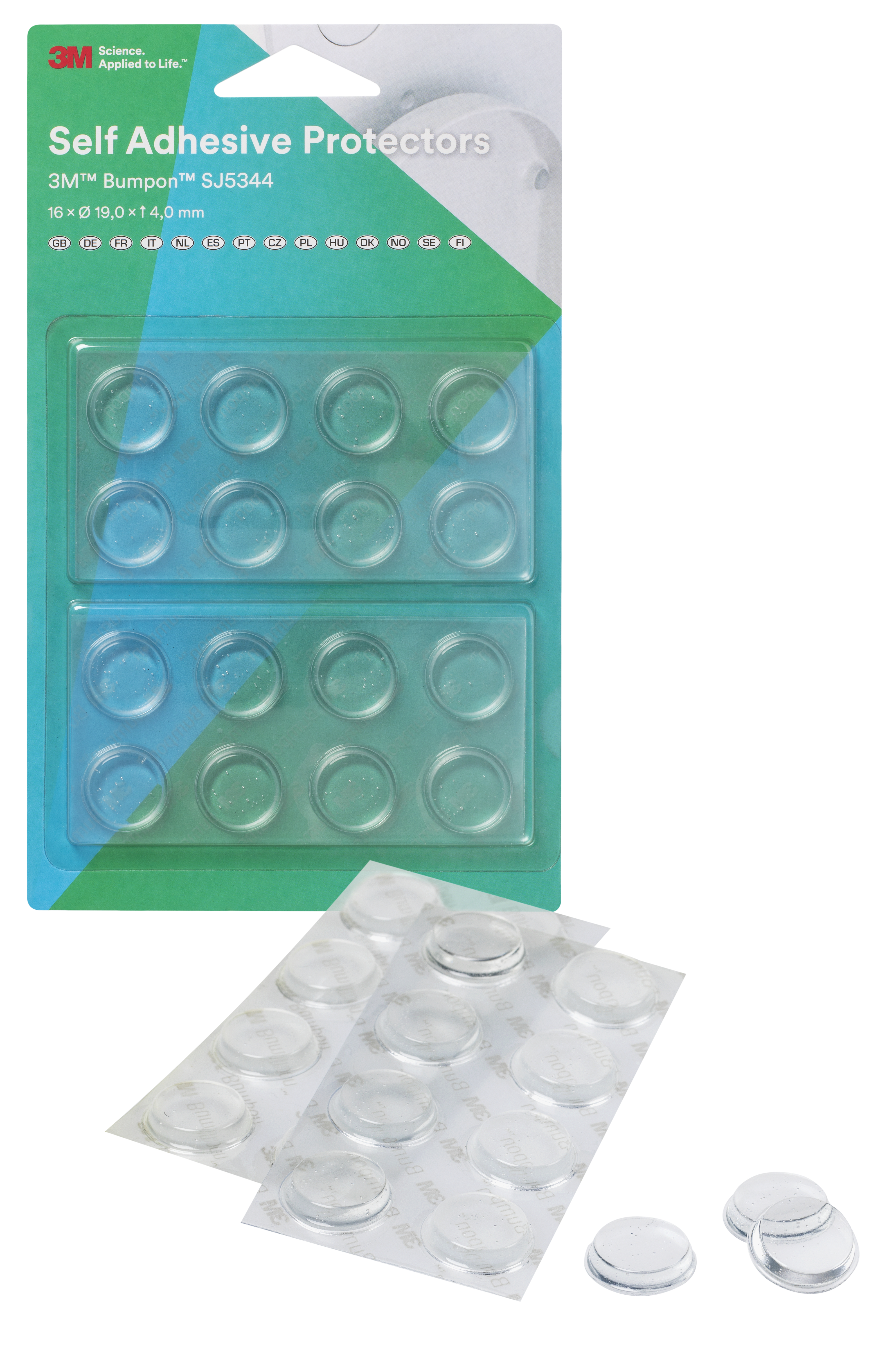Elastikpuffer Transparent