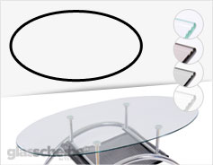 Tischglas Ellipse