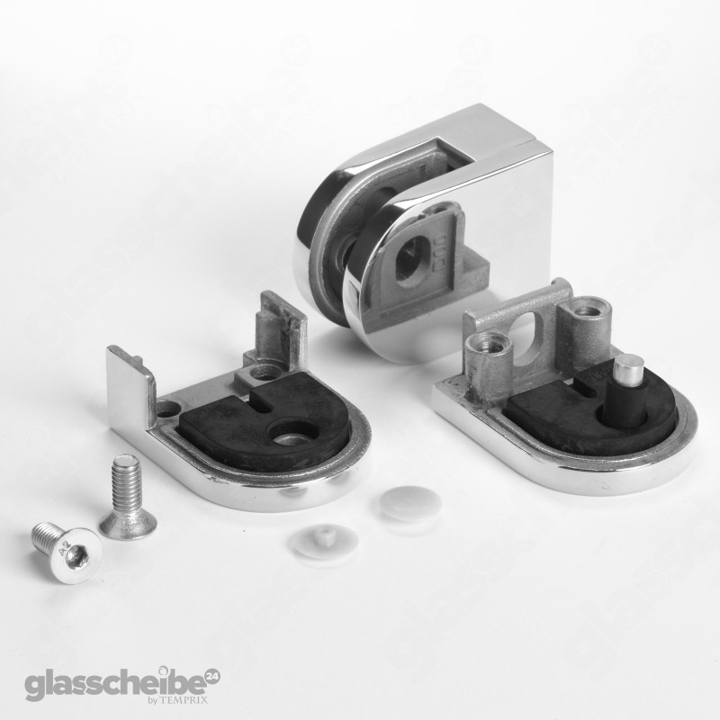 Glashalter Edelstahlhalterung für Glasscheibe