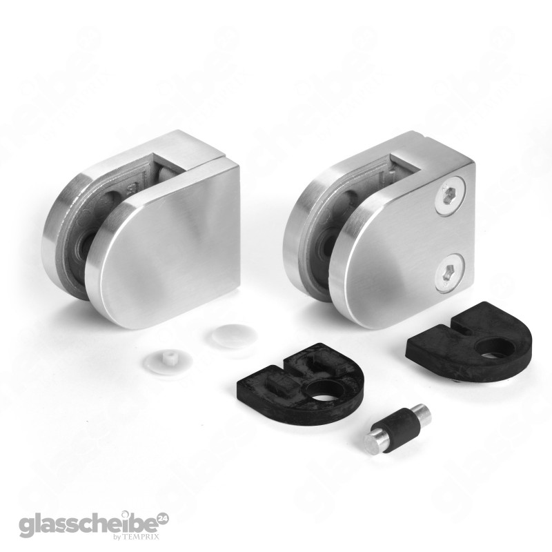 Glashalter Edelstahlhalterung für Glasscheibe