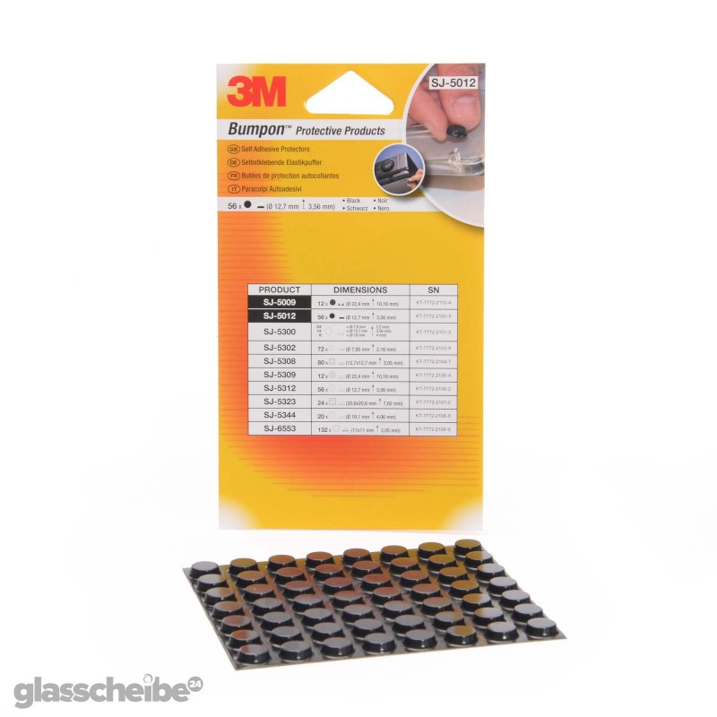Glasscheibe und Glasplatten Formen und Sonderformate Glas nach Maß - rund Form schwarz - Blister