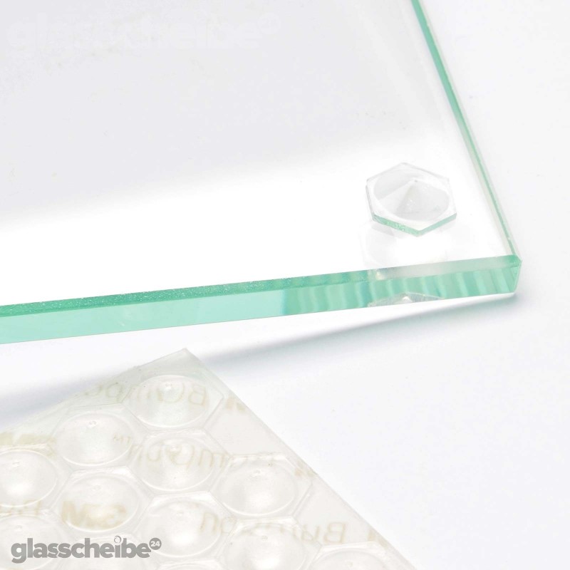 Glasscheibe und Glasplatten Formen und Sonderformate Glas nach Maß - spitze Form durchsichtig
