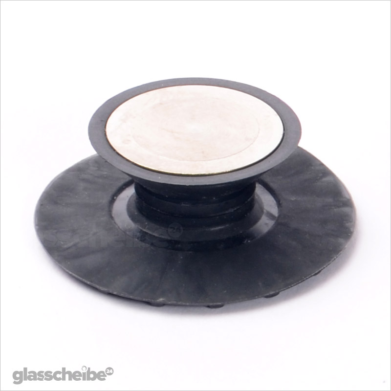 Wandhalter Pico  (Anzahl: 4 Stück, Farbe: Schwarz)
