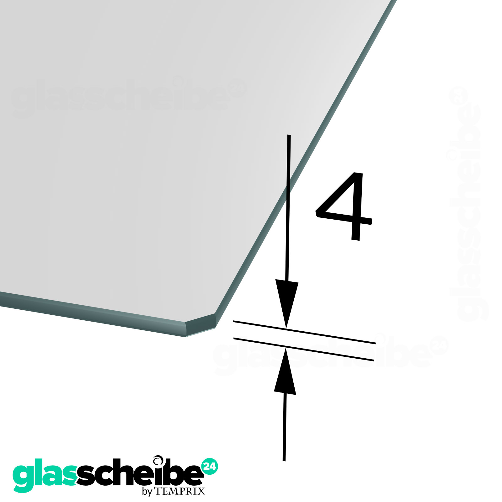 Einlegeboden für Kühlschrank