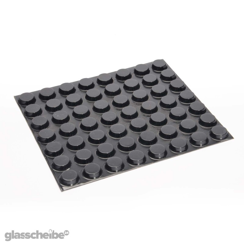 Glasscheibe und Glasplatten Formen und Sonderformate Glas nach Maß - rund Form schwarz - rund