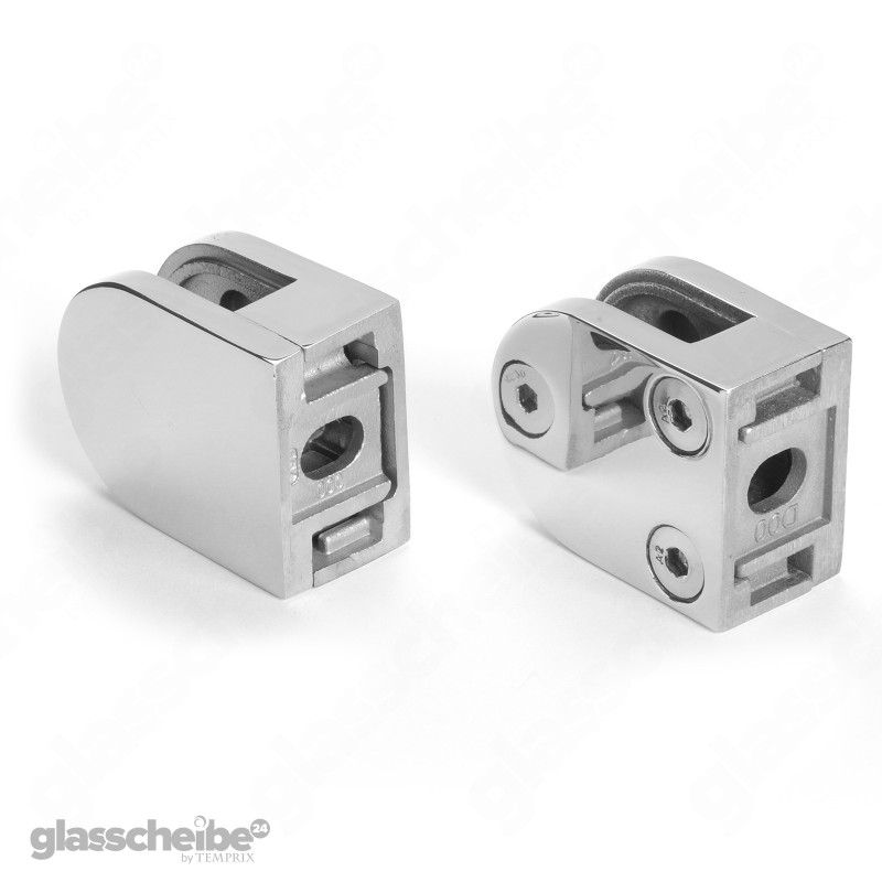 Glashalter Edelstahlhalterung für Glasscheibe