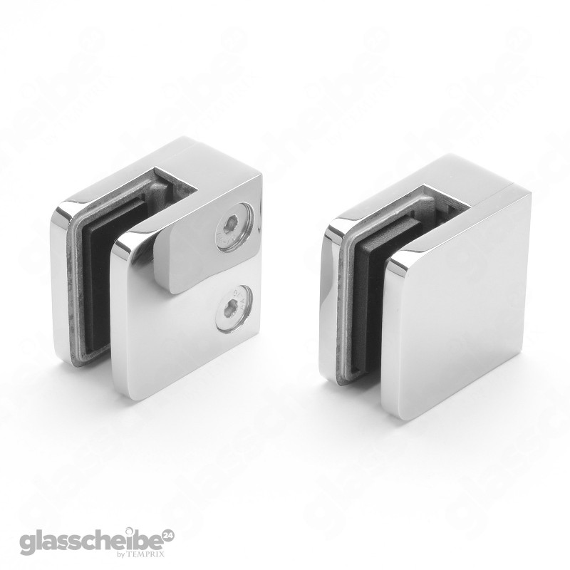 Glashalter Edelstahlhalterung für Glasscheibe