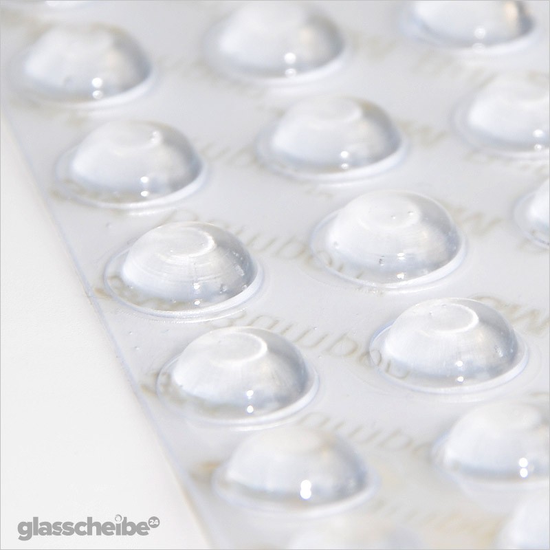 Silikonpuffer für Glas