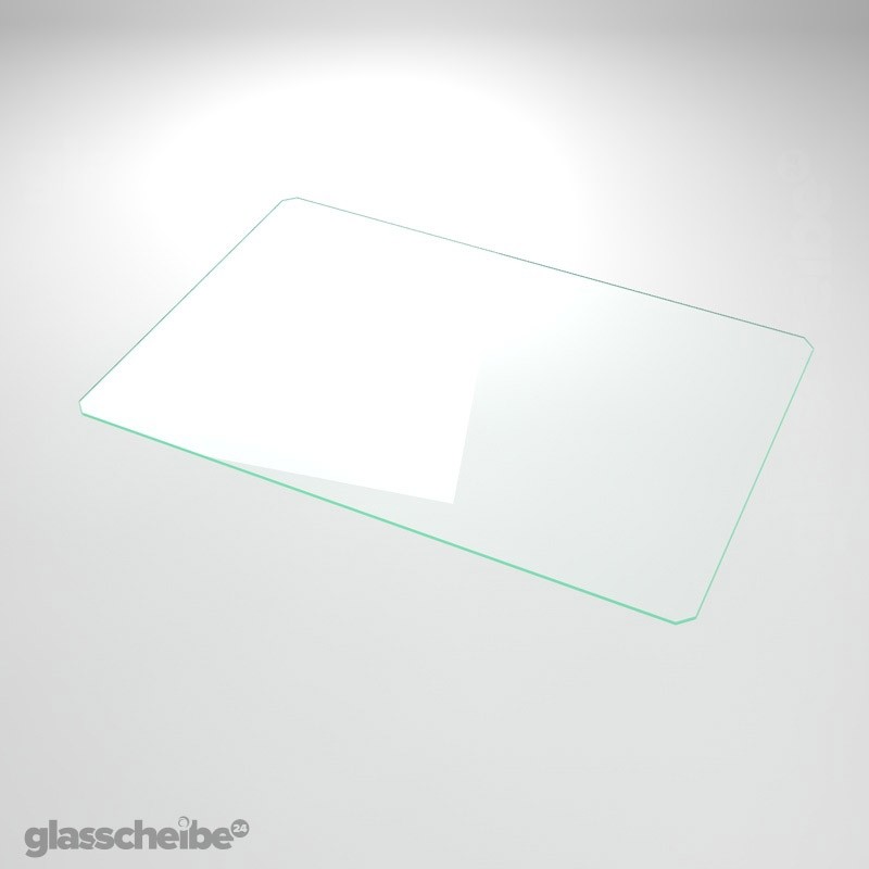 Palettentischglas 1200 x 800 x 6 mm - Transparent